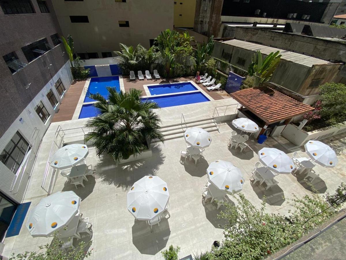 Flat Em Pitangueiras - Sacada Gourmet, 3 Dorms, Limpeza Diaria E Serv De Praia Apartment Guaruja Exterior photo